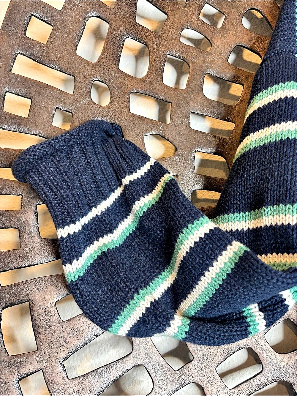 J.Crew Striped Cotton Rollneck Sweater Size XS - Picture 9 of 12